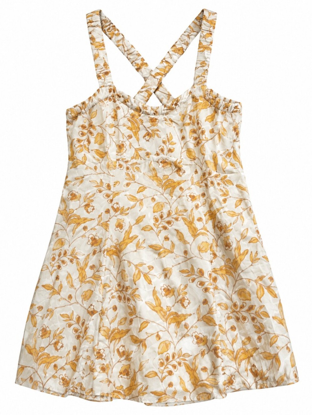 Anthropologie Maeve Floral Sweetheart Mini Dress Large